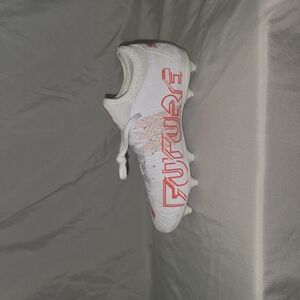 Puma White and Red Athletic Shoes